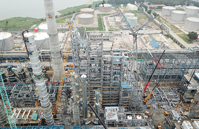 大庆石化炼油结构优化项目120万吨年一连重整装置安